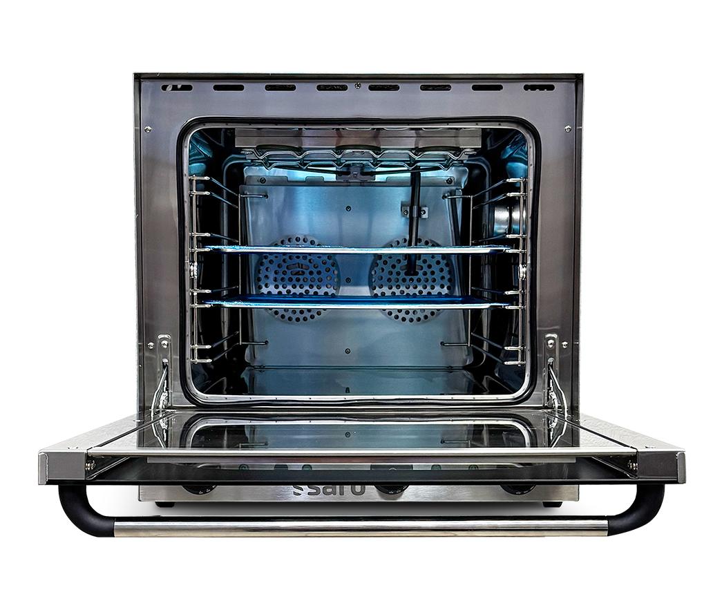 Piec konwekcyjny elektryczny Saro, na gorące powietrze, model THOR, 62 L