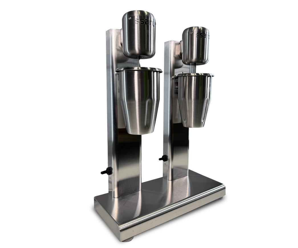 Shaker-mikser do koktajli mlecznych Saro, podwójny, model SOTUS 2